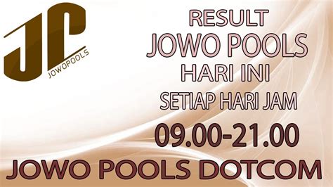 jowopools|Live Jowo Pools .